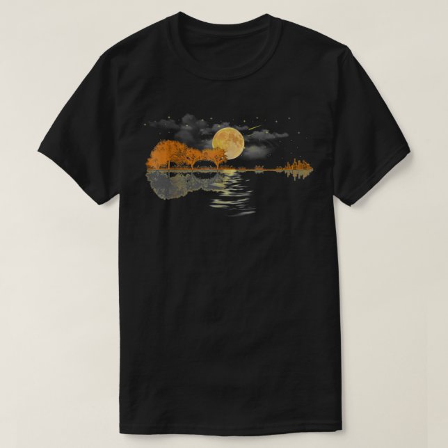 Acoustic Guitar Player , Birthday, Christmas Gift T Shirt (Design framsida)