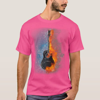 Acoustic Guitar Player Coola Musician Acoustic Gui T Shirt