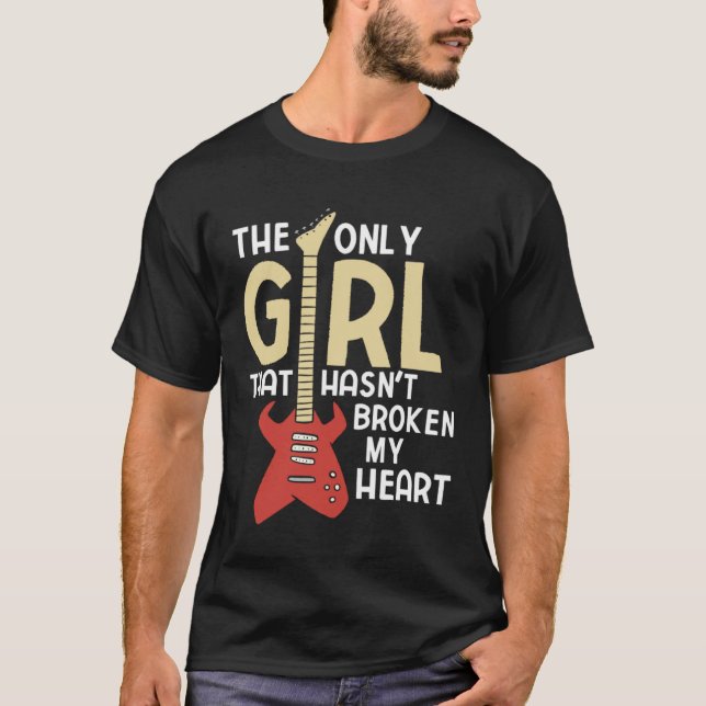 Acoustic Guitar Player For A Musician Guitarist  1 T Shirt (Framsida)