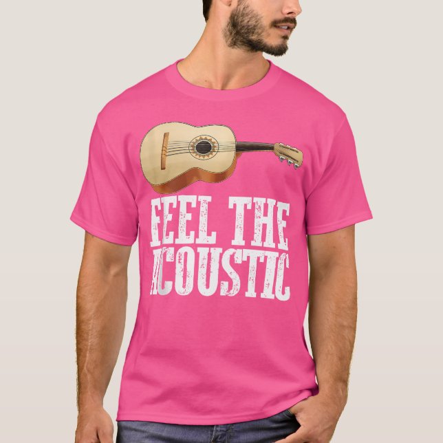 Acoustic Guitar Player Music Musician Guitarist Pl T Shirt (Framsida)