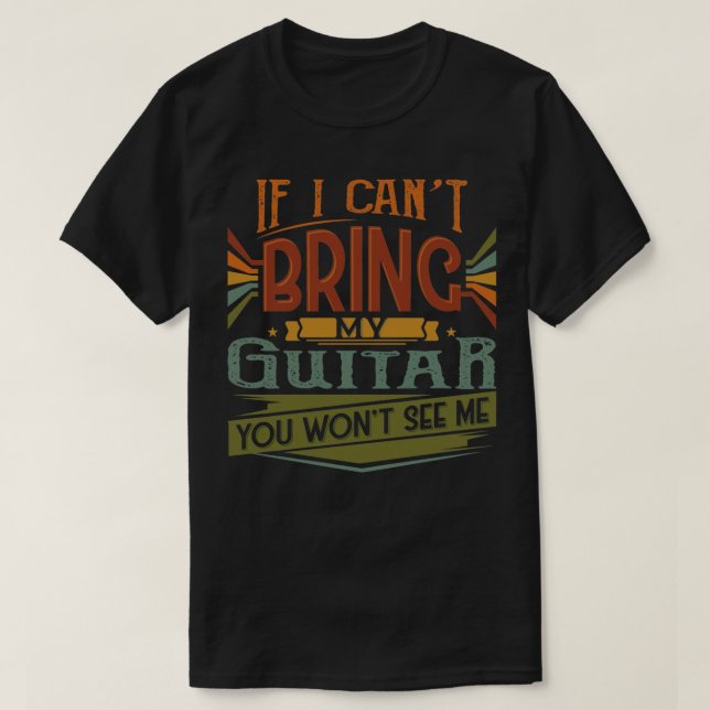 Acoustic Guitar Player Musical Instrumentver T Shirt (Design framsida)