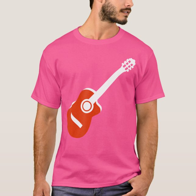 Acoustic Guitar T Shirt (Framsida)