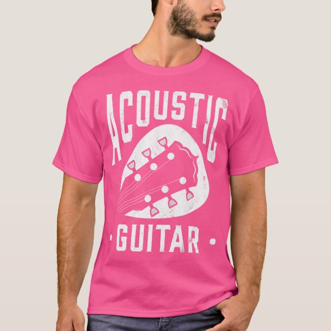 Acoustic Guitar T Shirt (Framsida)