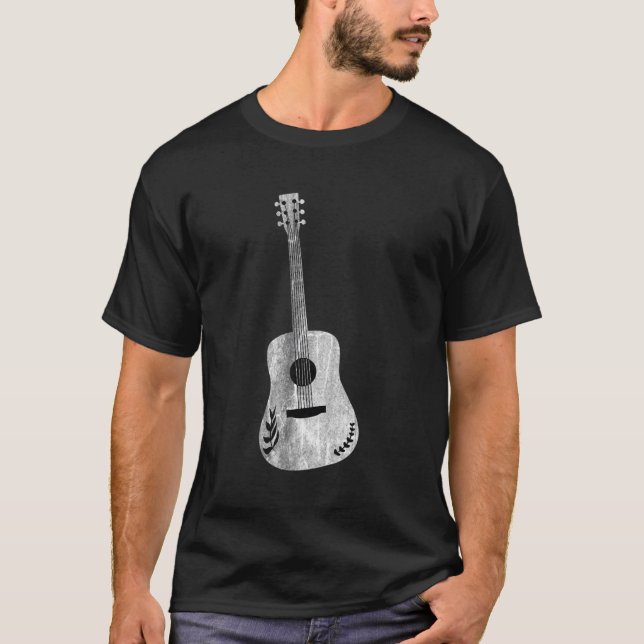 Acoustic Guitar T Shirt (Framsida)