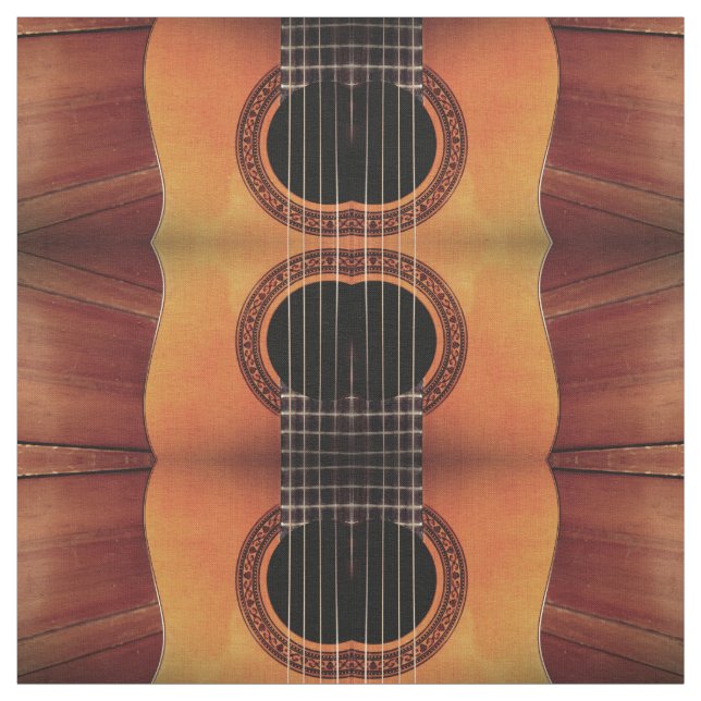 Acoustic Guitar Tyg (Provkarta)