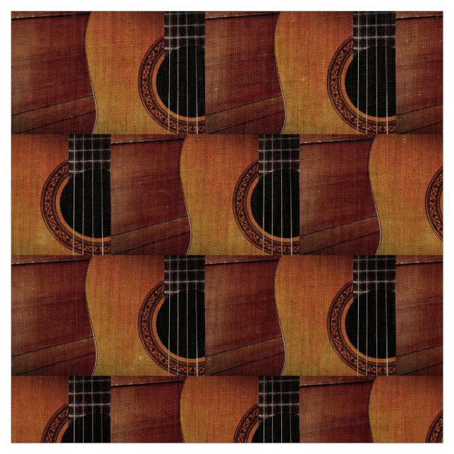 Acoustic Guitar Tyg (Provkarta)