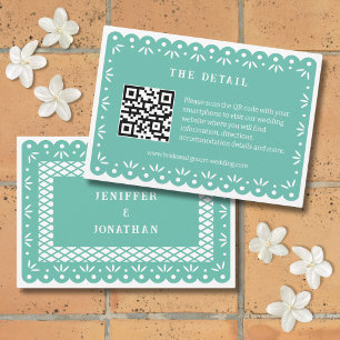 ACQUA MEXICAL PAPEL PICADO ENCLOUSURE CARD