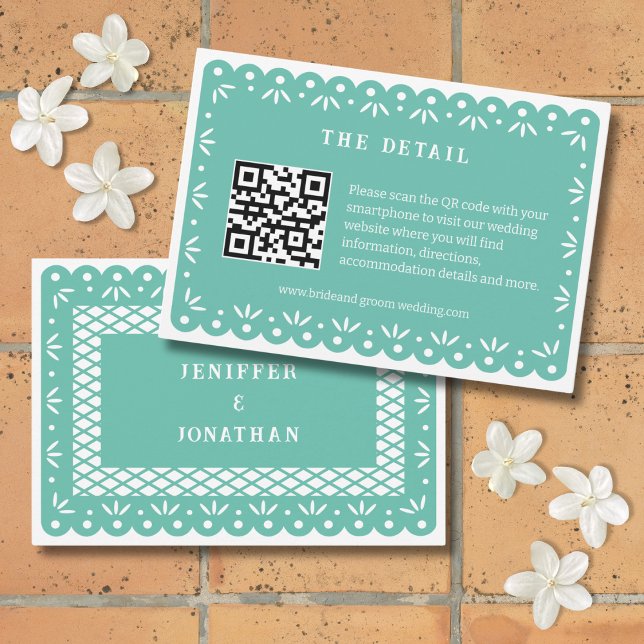 ACQUA MEXICAL PAPEL PICADO ENCLOUSURE CARD (Skapare uppladdad)