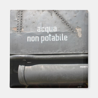 Acqua Non Potabile - drick inte Magnet