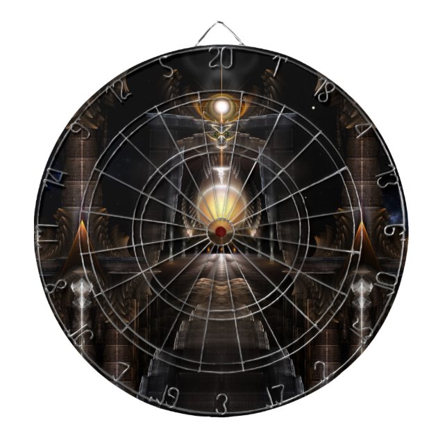Acrellis Fractal Art Dart Board Darttavla (Framsidan)