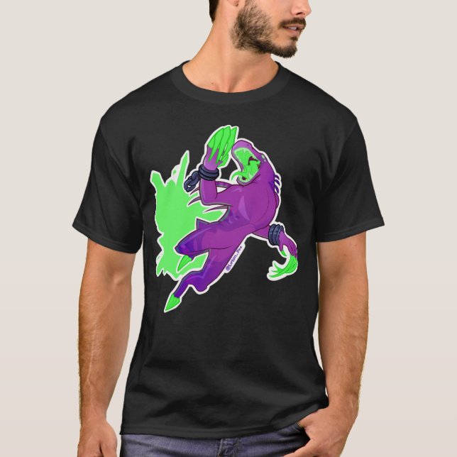 Acrid Jumping T Shirt (Framsida)