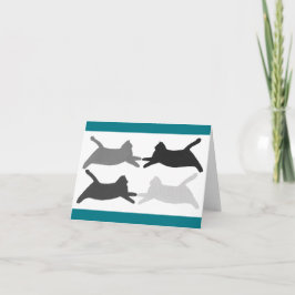 Acrobat Acrobat Cats Note-kort Kort