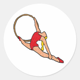 Acrobat Runt Klistermärke