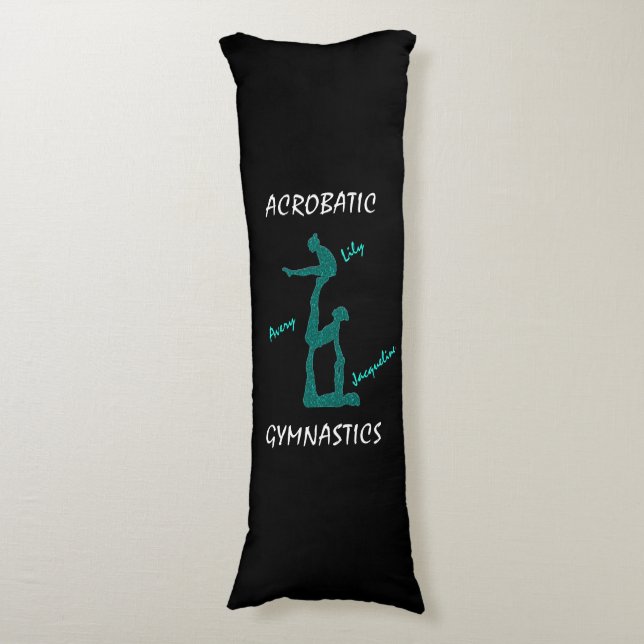 Acrobatic Gymnastics Body Pillow Kroppskudde (Framsidan Vertikal)