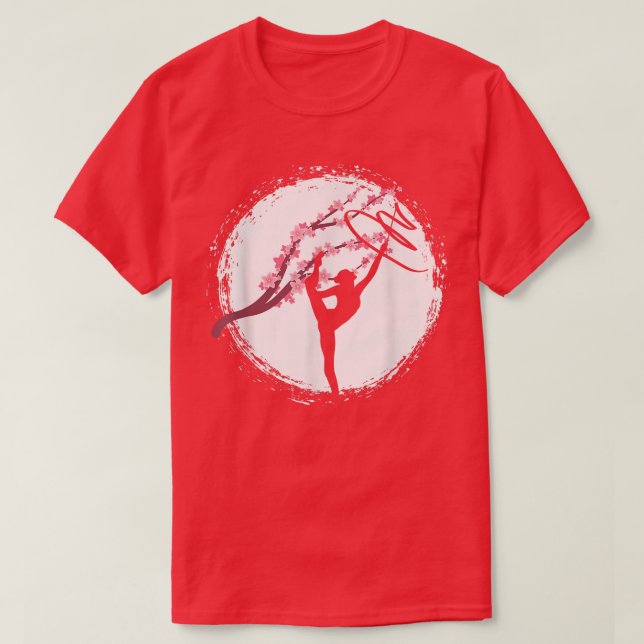 Acrobatic Gymnastics Team Acrobat G. - Sakura Blom T Shirt (Design framsida)