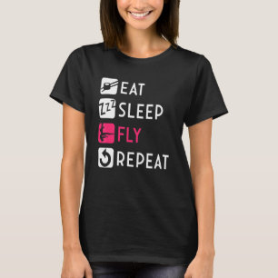 Acrobatics Dan om flygamerikanskt flyg i Silke T Shirt