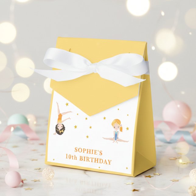 Acrobatics roligt-födelsedagsbarn presentaskar (Skapare uppladdad)