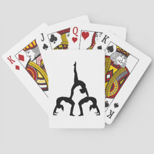 Acrobatik Spel Kort