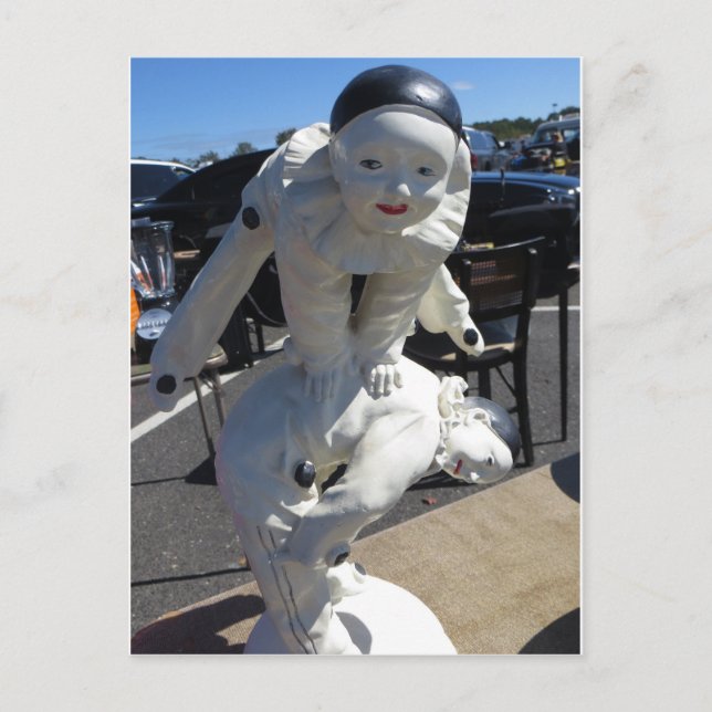 Acrobats status vykort (Framsida)