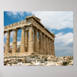 Acropolis Athens - affisch