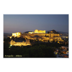 Acropolis - Athens Fototryck
