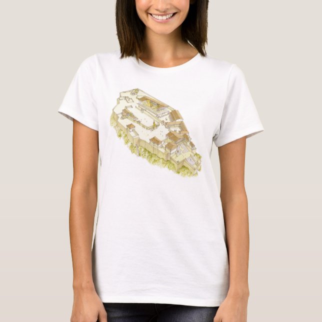 Acropolis Athens T-shirt (Framsida)