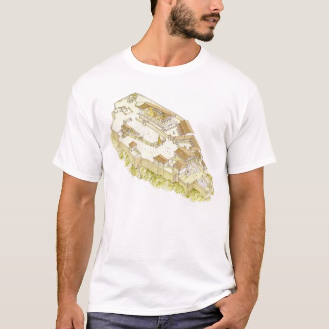 Acropolis Athens Tee Shirt (Framsida)