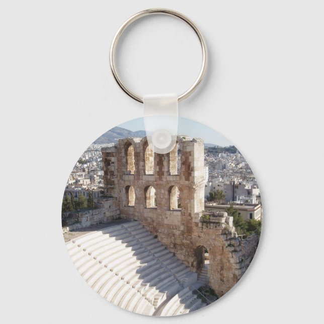 Acropolis Stadium Keychain Nyckelring (Framsida)