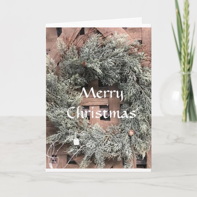 **ACROSS THE MILES** AT CHRISTMAS HOLIDAY CARD HELGKORT (Framsida)