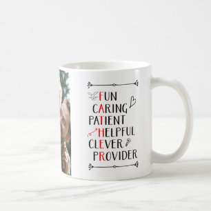 Acrostic Photo fars dag 20xx Kaffemugg