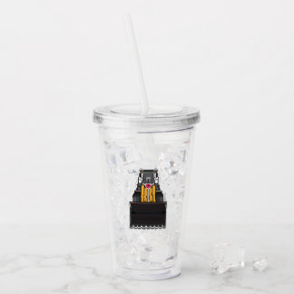 Acryl-Trinkbecher Grafik: Lady Loader Take Away Mugg
