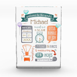 Acrylic Award Baby Keepé