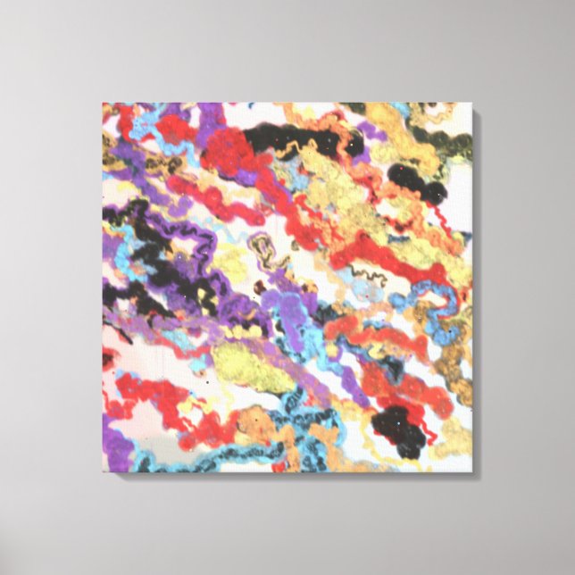 Acrylic contemporary Painting  Canvastryck (Framsida)