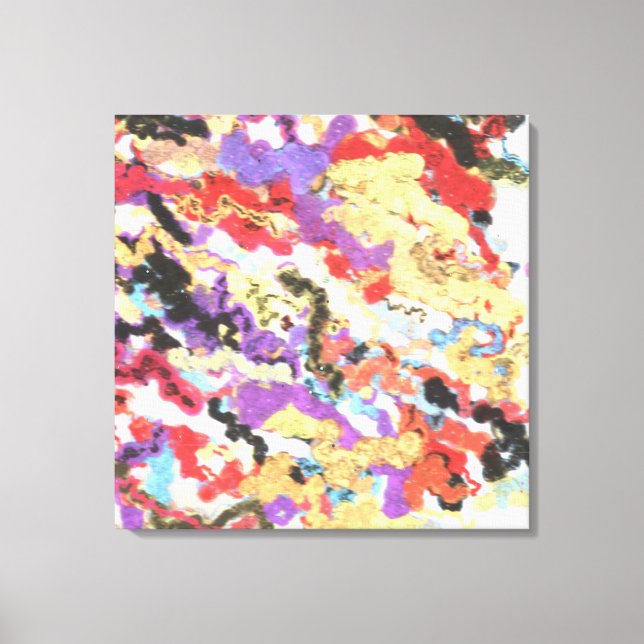 Acrylic Contemporary Painting  Canvastryck (Framsida)