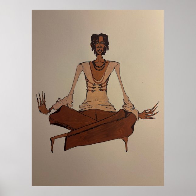 acrylic drawing  poster (Framsidan)