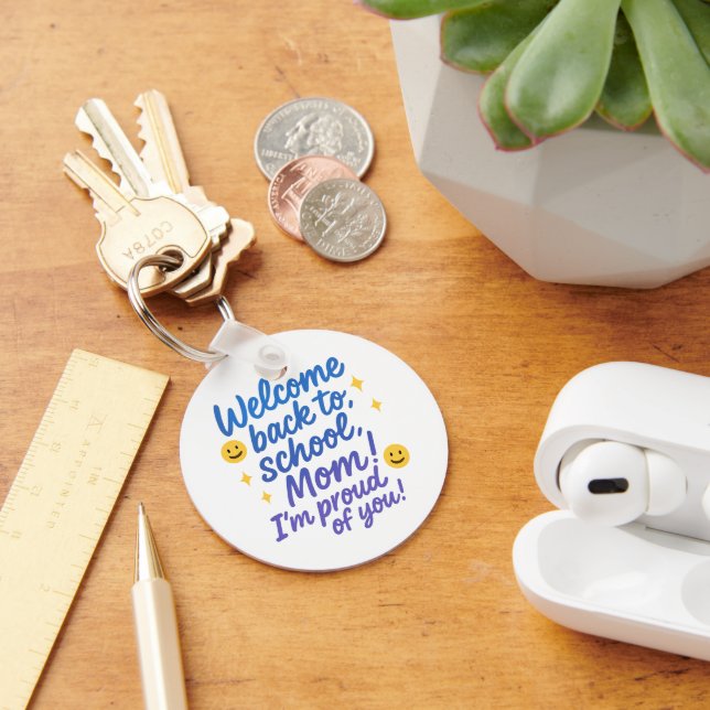 Acrylic Keychain - Back to school - Beud av dig Nyckelring (Skrivbord)