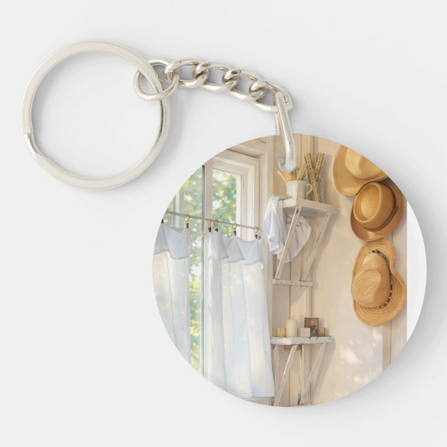 Acrylic Keychain Curtain in the Wind (Framsidan)