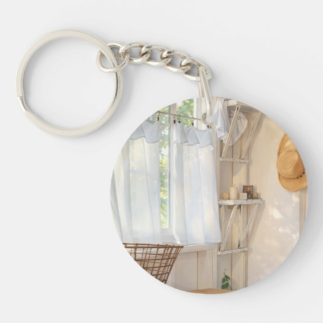 Acrylic Keychain Curtain in the Wind (Framsidan)
