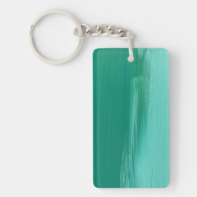 Acrylic Keychain i Bermuda Shores Design (Framsidan)