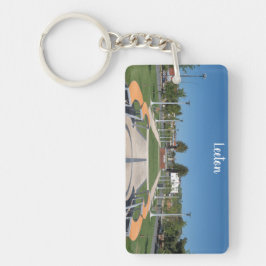 Acrylic Keychain med bild av Leeton