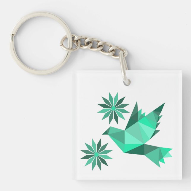 Acrylic Keychain med trevlig ART (Framsidan)