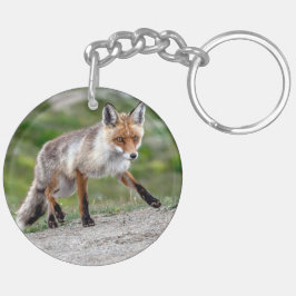 Acrylic Keychain med unik Fox-design