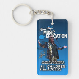 Acrylic Keychain, rektangel (dubbla-sidig)