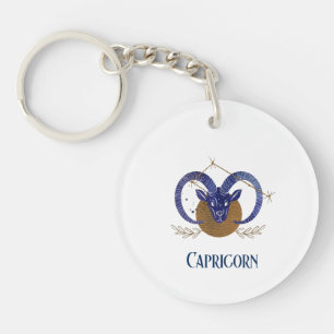 Acrylic Keychain-Zodiac Capricorn