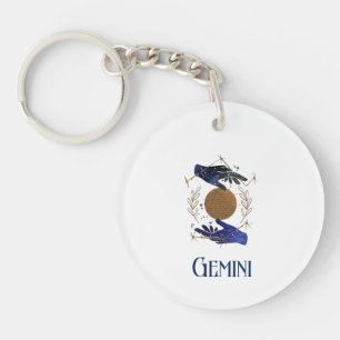 Acrylic Keychain-Zodiac Gemini