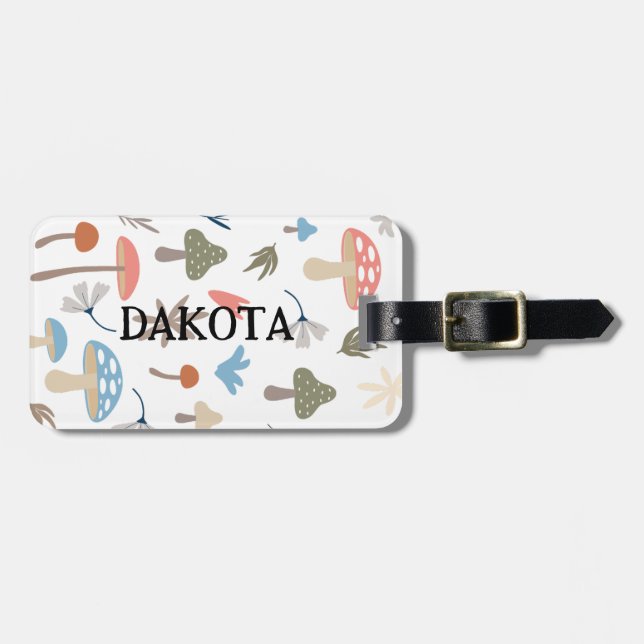 Acrylic Luggage Tag Bagagebricka (Horisontell Framsida)
