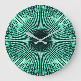 Acrylic nål öga, mint grönt shades Laptop Slee Stor Klocka