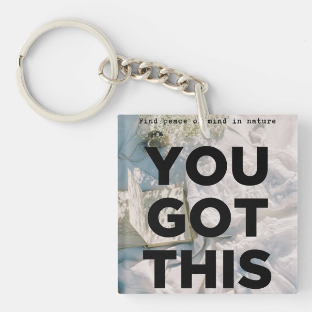 Acrylic-nyckelkedja (Framsidan)