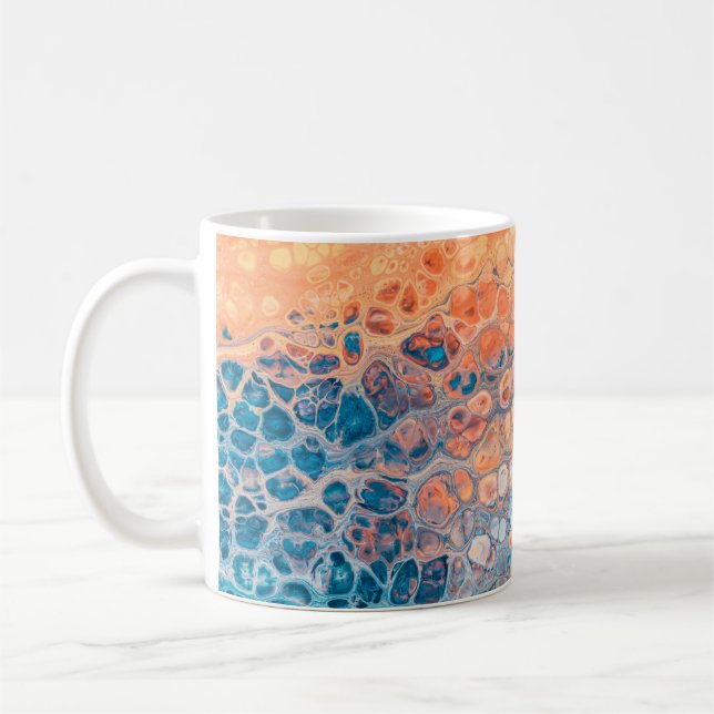 Acrylic paint kaffemugg (Vänster)