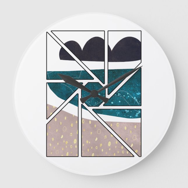 Acrylic Stor Klocka (Framsida)